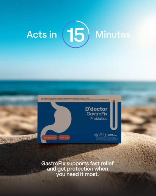 D'doctor GastroFix — Acts in 15 minutes